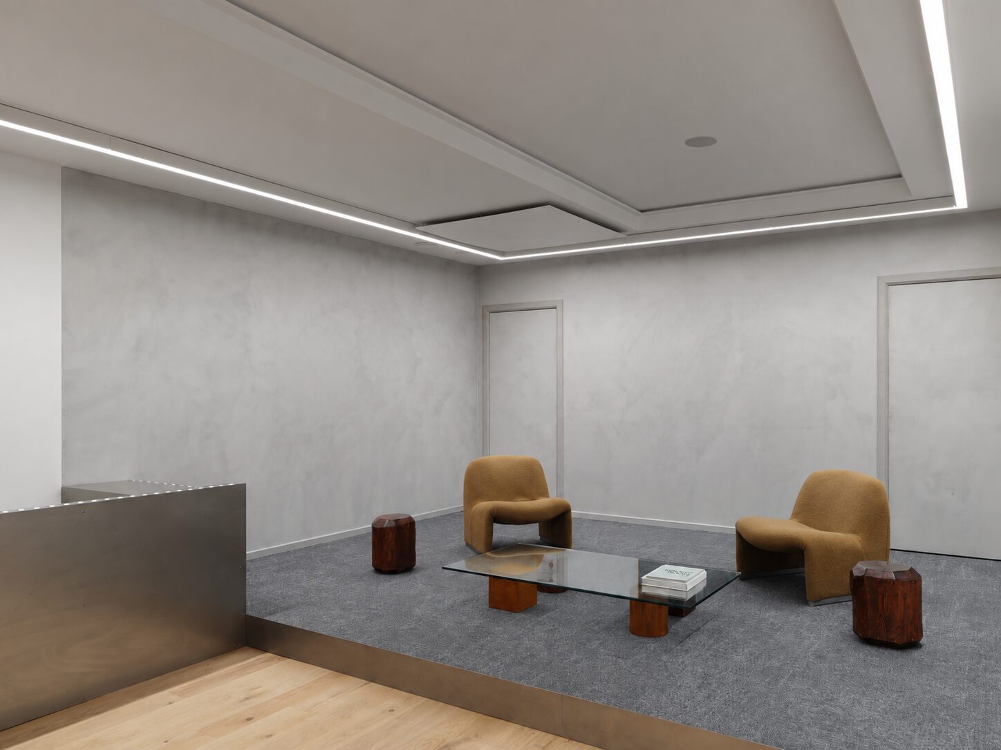 Plafond et éclairage intégré